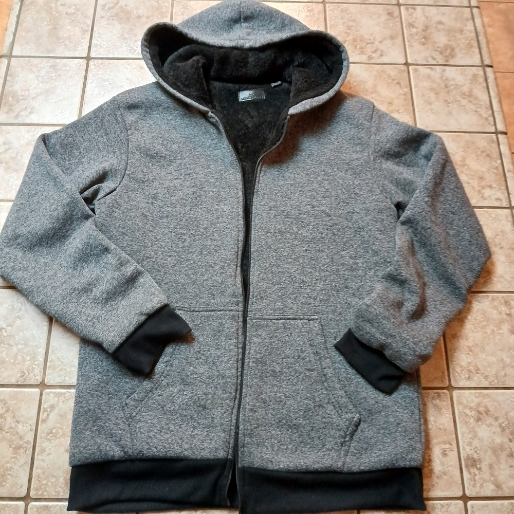 #0238 Steven's Jeans Zip-Up Hoodie Jacket Size XL